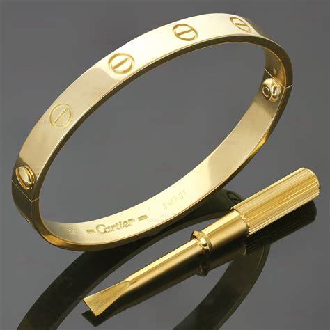 cartier love bracelet screws